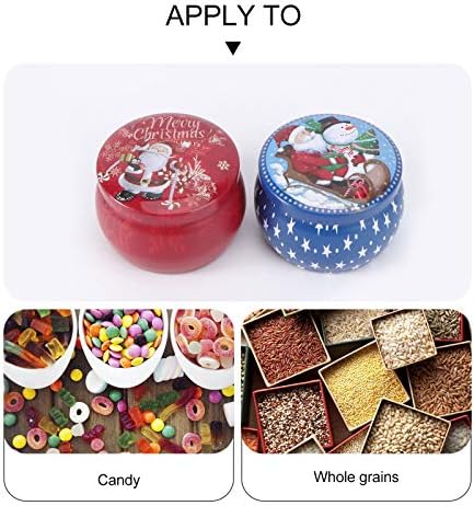 СОИМИС 2 ПАРЧИЊА Божиќни Бонбони Кутии Шноли Кутии За Складирање Накит