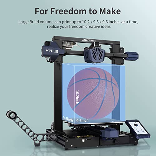 Anycubic Vyper FDM 3D печатач и пакет на филамента за печатач на AnyCubic PLA 3D
