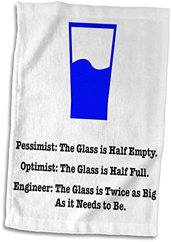 Инженерски хумор од 3drose - Стаклото е двојно поголемо сино - крпи
