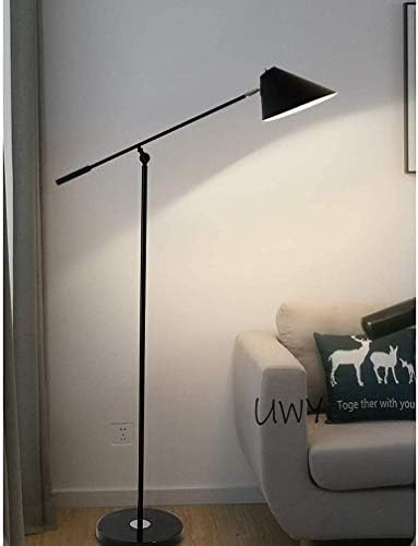 BKGDO подни ламби, прилагодлива ламба за стоење на рака, модерна подна ламба со сенка, високи ламби за дневна соба, метална ламба за подот,