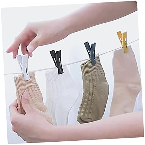 10 парчиња шамија игла обоена облека игла за сушење облека клип мини облека хартија клипови со чорапи клипови за фиксирање шарени