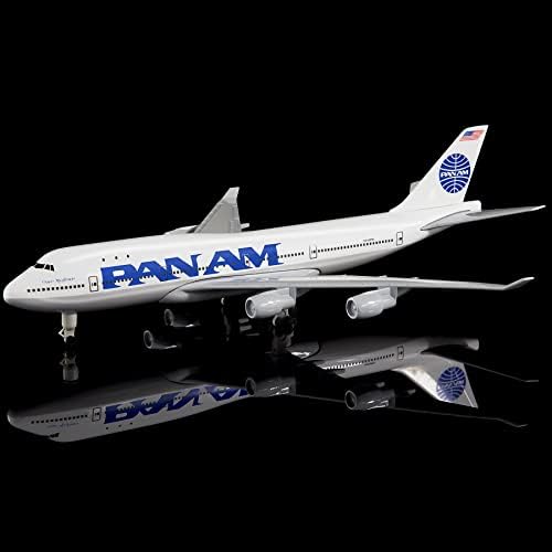 Зафатени мерила 1: 300 скала Американски панам авиокомпании 747 модели на авиони модели на легура на авионски модел на авион