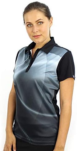 Womenенски кошули за куглање во Савалино-Професионална поло маица, големина S-3XL
