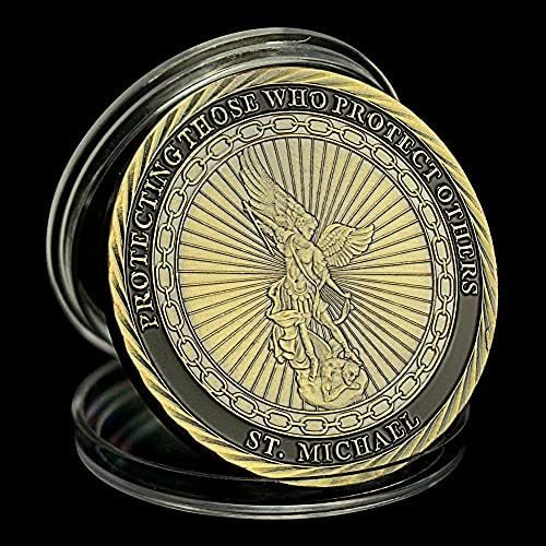 Федерално биро за истраги на Соединетите Држави Сувенир Злато Позлатена монета