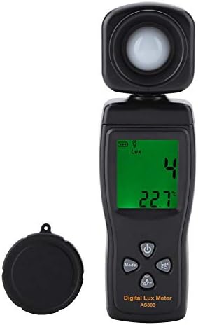 Pupilash LuxMeter - Light Meter Smarts Сензор AS803 Мини ЛЦД Дисплеј Дигитален Луксметар Светлосен Мерач -10~50®