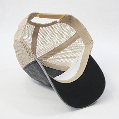 Гроздобер измиена памучна мека мрежа прилагодлива капа за бејзбол