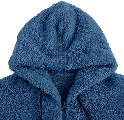 Adssdq zip up hoodie men, плажа мантии мажи со долг ракав зима плус големина мода опремена јакна за ветерници со целосен ZIP15