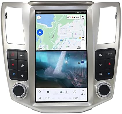 Андроид Вертикален Екран Автомобил Мултимедијален Плеер Радио За Lexus RX300 RX330 RX350 RX400H 2004-2008 Авто Стерео Приемник Главата