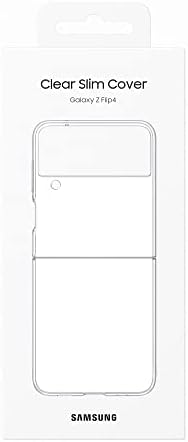 SAMSUNG Galaxy Z Flip4 Официјален Јасен Тенок Капак Транспарентен