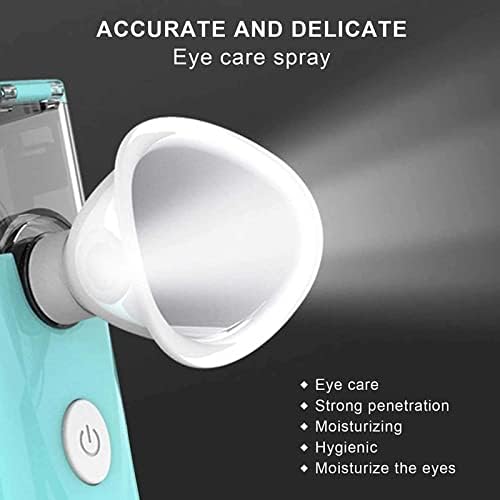 HHYGR MINI USB Sprayer за очи, рачен спреј за нега на очите, преносно очите навлажнувачко чистење за чистење, алатка за чистење на очните