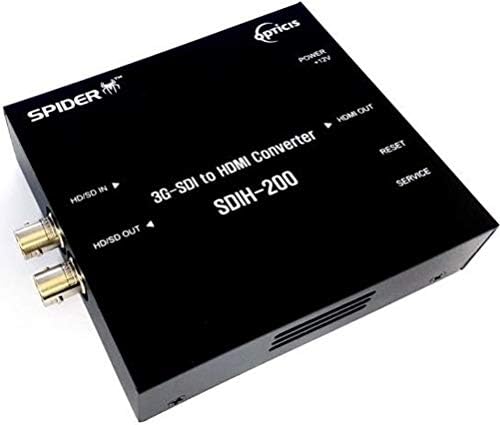 Оптичар SDIH - 200 3G-SDI До HDMI Видео Конвертор, Поддржува Мулти-Стапка Sdi Формати, Опремени ЕДЕН 3g-SDI Влез И Јамка-Преку