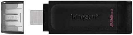 Кингстон DataTraveler 70 256GB USB-C Флеш Диск | USB 3.2 Gen 1 | DT70/256GB