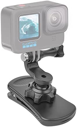 Афаит ранец каиш за монтирање за GoPro POV -от на градите на вратот на градите 360 степени на вртење на главата на топката, прицврстувач на ранецот, монтиран со GoPro Hero 11/10/9/8