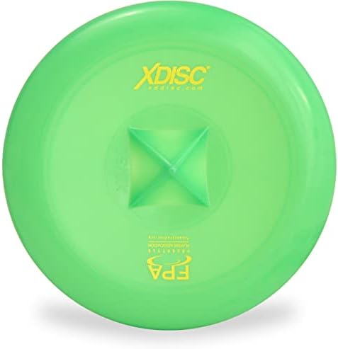 XDISC Freestyle Frisbee Flying Disc FPA Disk, Pyramid Design ги прави трикови лесни!