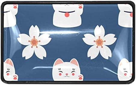 Фиока Повлече Рачка Во собата на 4 За Гардероба Кабинети Гардероба Јапонија Цртан Филм Среќа Мачка Цреша Цвета