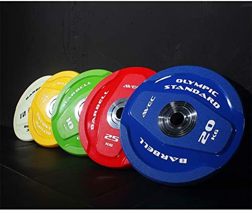 1 пар - Олимписки дискови за тежина на Барбел, Професионална конкуренција плоча со челична тежина, стандарден дијаметар за кревање