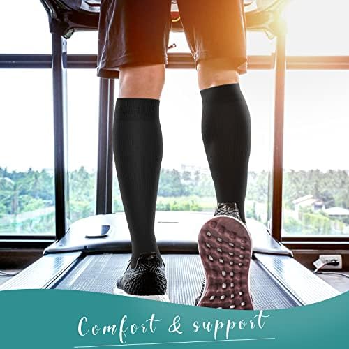 Куловер Компресија Чорапи За Жени И Мажи Циркулација-Најдобра Поддршка За Трчање, Атлетски, Нега, Патување