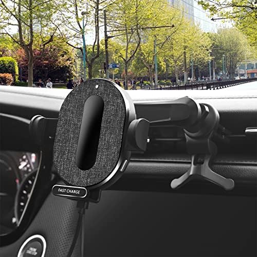 0GQ318 безжичен полнач за автомобили лесен еден допирање на безжично qi max 15w полнење+воздушен вентил комбо Телефон за паметни