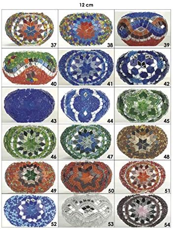 Босфор Турски марокански мозаик под подот светло, 7 глобуси, 5ft