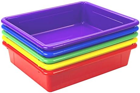 Поддршка за големина на буква Storex-Организатор за училница, канцеларија и дома, разновидни бои, 5-пакет