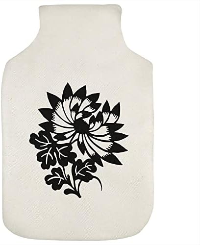 Азиеда „стилизиран цвет и лисја“ капаче за шише со топла вода