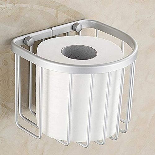 ZLDXDP вселенска алуминиумска корпа за крпи за хартија, држач за тоалетна хартија, решетка за хартиени крпи, ролна за тоалети, додатоци за