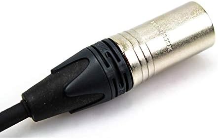 Proco Exmn-3 Excellines микрофон или интерконекција кабел 3 нога со неутрични конектори XLR до XLR избалансиран