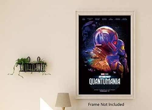 Xihoo Ant-Man и Wasp: Quantumania 2023 филмски постер 11X17, нераспоренски