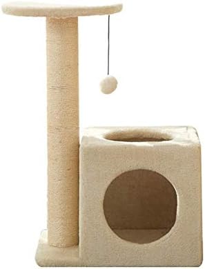 Tonpop игра кули за мачки едноставна инсталација мачка рамка мала мачка гнездо мачка дрво интегрирана рамка за искачување на мачки сисал