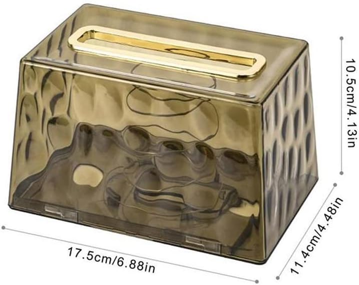Кутија За Ткиво ЖУХВ Проѕирна Проѕирна Покривка Кутија За Тоалетна Хартија Држач За Кристална Салфетка Едноставен Стилски Диспензер