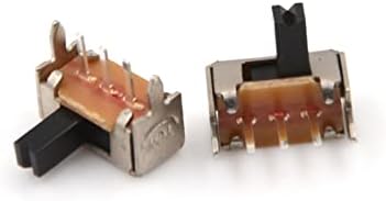 Alremo Huangxing - 10 парчиња прекинувач на големо за менување SK12D07VG3 Стенти Стенс Мал прекинувач за вклучување/3 мм висока минијатурна