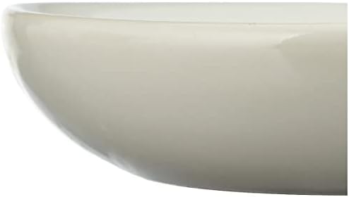Сапун за сапун Axentia, декоративна керамичка бања тркалезна сапун за сапун/држач за сапун без монтиран wallид, додатоци за бања, приближно. 10,5