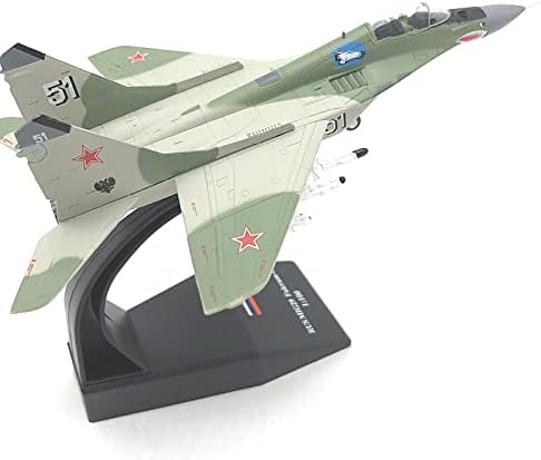 1: 100 легура Руски MIG-29 Diecast Model авион со модел на симулација на модел на модел на модел на авиони