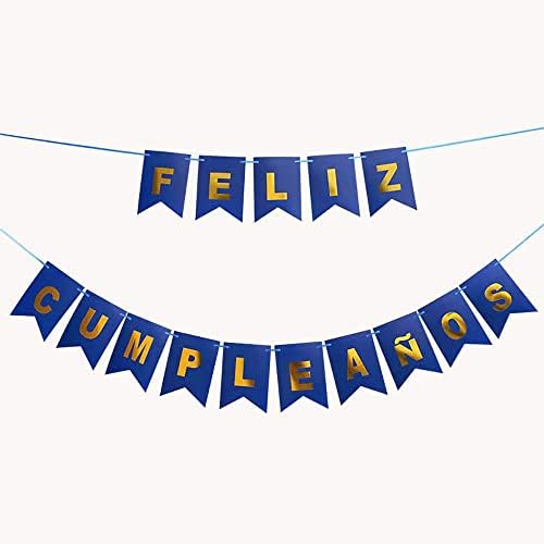 Иметбокс Фелиз Кумплеонс Банер - Декорации на Фелиз Кумплеонс, среќен роденденски банер за жени, мажи, момчиња и девојчиња