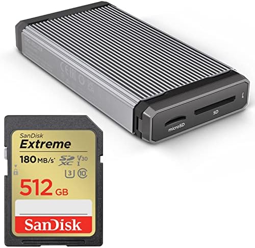 Sandisk 512gb Екстремни SDXC UHS-I Мемориска Картичка-C10, U3, V30, 4K, UHD, SD Картичка-SDSDXVV-512G-GNCIN Со Sandisk Професионални