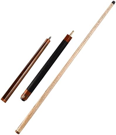 SDFGH Billiard Stick 14 mm Tip 142cm Ash Cold Lood Leather Care Cue моќен рачно изработен комплет за билари