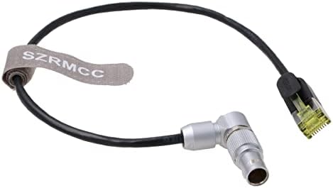 SZRMCC десен агол 10 пински до RJ45 Ethernet кабел за ARRI Alexa Mini XT SXT камера