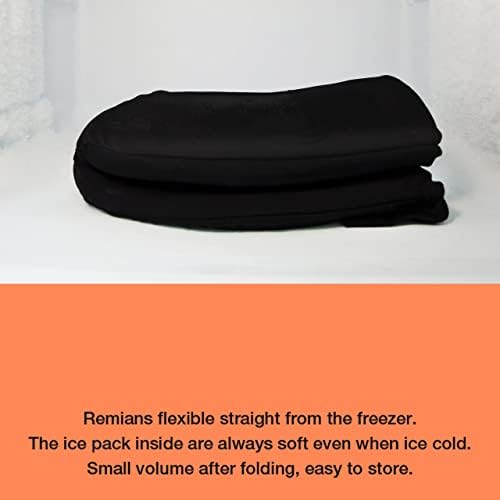 Ослободување на главоболка и мигрена, flexible jonseaio Флексибилна гел ледена капа Физикална терапија што се користи за мигрена