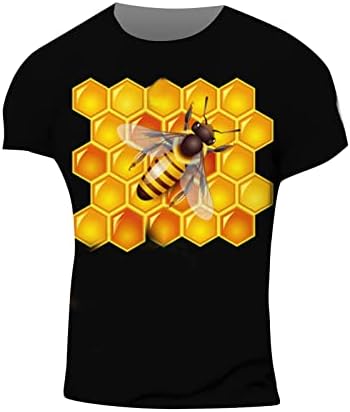 Летни маички за кратки ракави со мед.