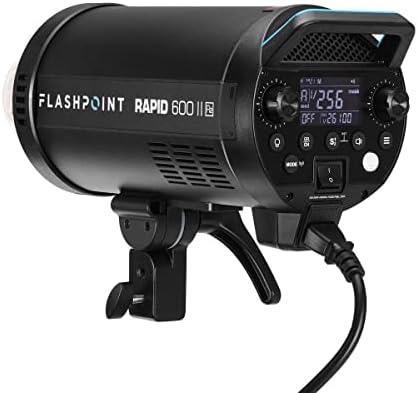Flashpoint Rapid 600 II Hss Monolight Со Вграден R2 2.4 GHz Радио Далечински Систем, Bowens Mount