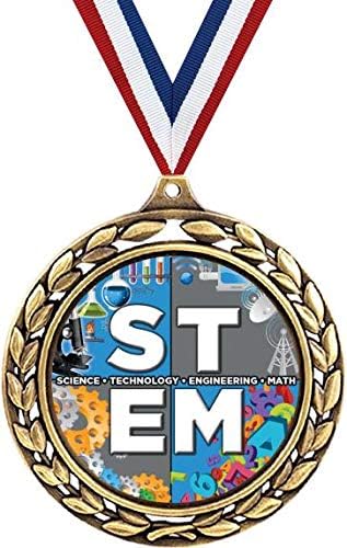 Матични Медали - 2 1/2 Ловоров Венец Научно Образование Академски Медал-Одлични Студентски Награди За Деца