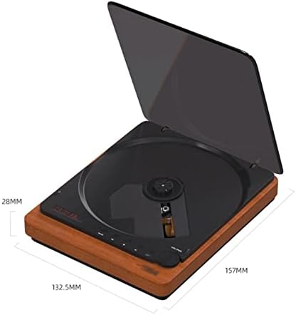 Irdfwh Walkman Portable Home Hifi Treet Grade Professional CD плеер ретро слушање албум за слабеење на звук ЦД плеер