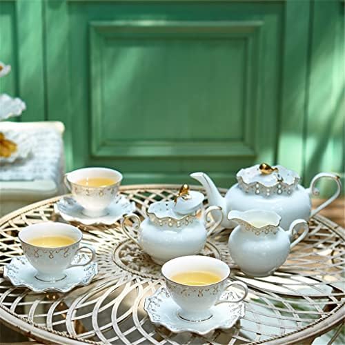 ZLXDP 15 парчиња Англиски попладневен чај сет црн чај чај чај чаша дневна соба дома коска Кина кафе чаша сет подароци