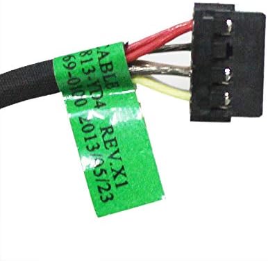 Gintai DC Power Jack со замена на кабел за кабел за HP 15-F233WM 15-F240CA 15-F247NR