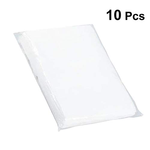 Исценета бела лист 10 парчиња за еднократна употреба постелнини за кревет за креветчиња за маса масажа маса за маса за покривање
