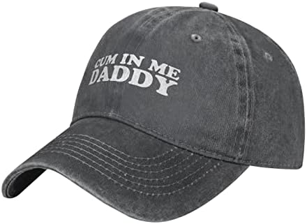 Cum in me тато безбол капаче што може да се перат прилагодливо сонце, женски машки каубојски капи