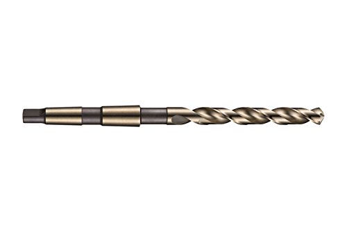 Dormer A73014.0 Taper Shank Drill, бронзена обвивка, челик со голема брзина на кобалт, дијаметар на главата од 14 мм, должина на флејта