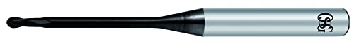 ОСГ 0.6 мм Карбид Топката Нос Крај Мил - Дијамант Обложени-Компатибилен Со Роланд Мелење Системи; DWX-4, DWX-50, DWX-51, DWX-52-Наменета
