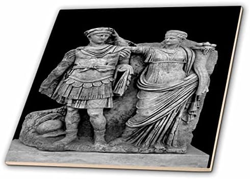 3дроза Нерон И Неговата Мајка, Агрипина Римска Статуа-Плочки