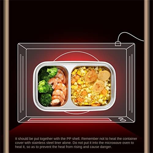 SLNFXC Изолирани Ручек Кутија Челик Бенто Кутија Храна Контејнер Складирање Преносни Термички Ручек Кутија